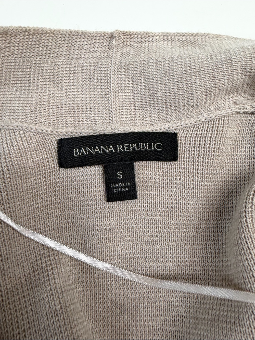 Banana Republic Merino Blend Long Open-Front Cardigan Small - Picture 7 of 10